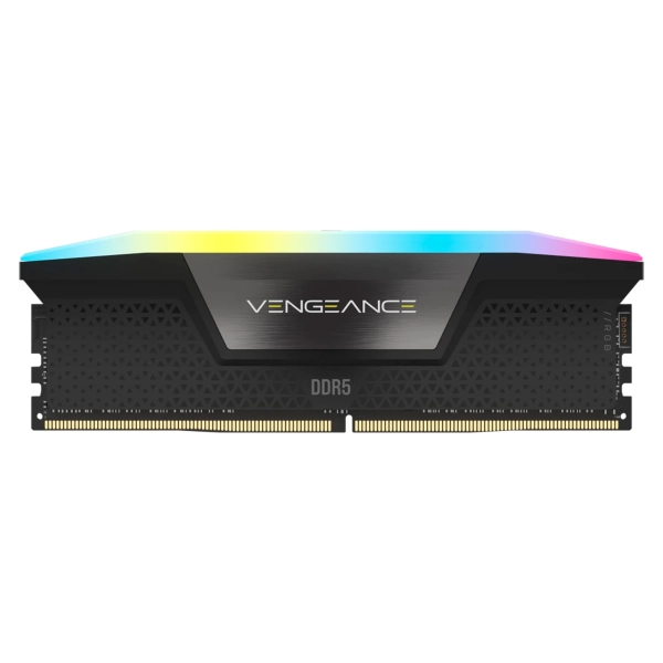 Купить Модуль памяти Corsair Vengeance RGB Black DDR5-5600 32GB (2x16GB) (CMH32GX5M2B5600C40K) - фото 2