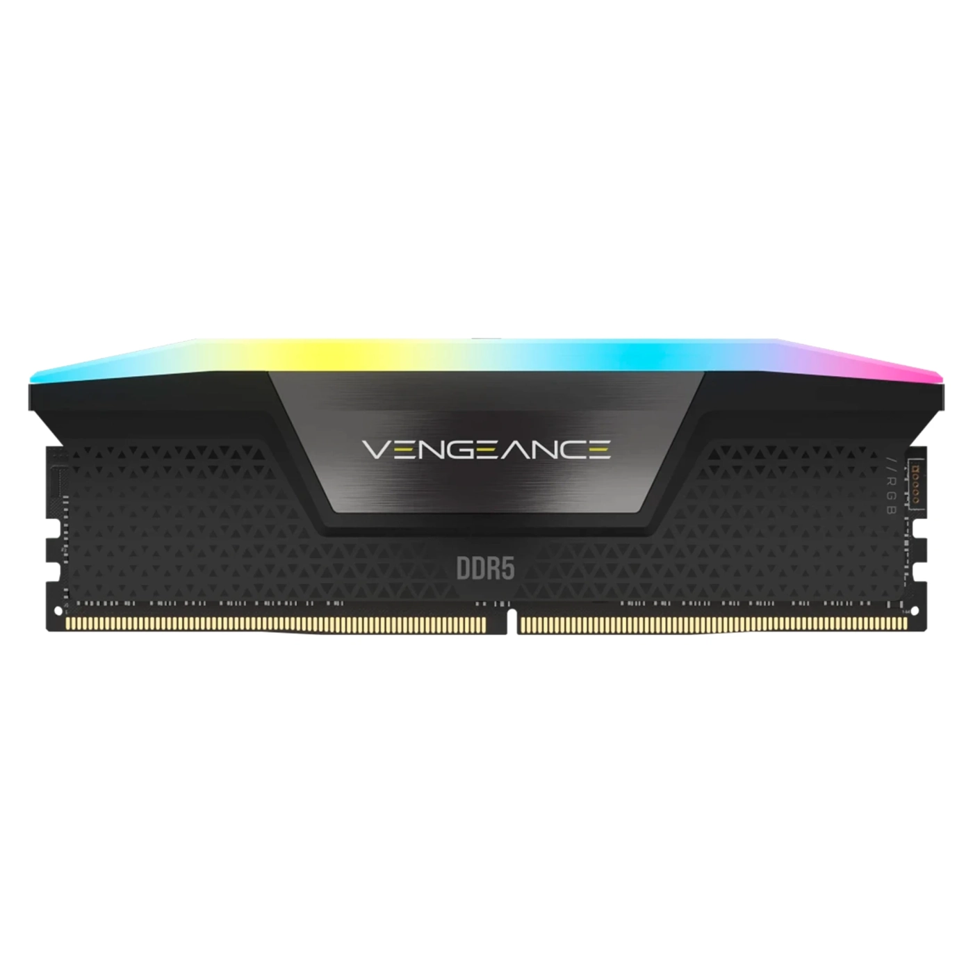Купити Модуль пам'яті Corsair Vengeance RGB Black DDR5-6000 32GB (2x16GB) (CMH32GX5M2B6000C40) - фото 2