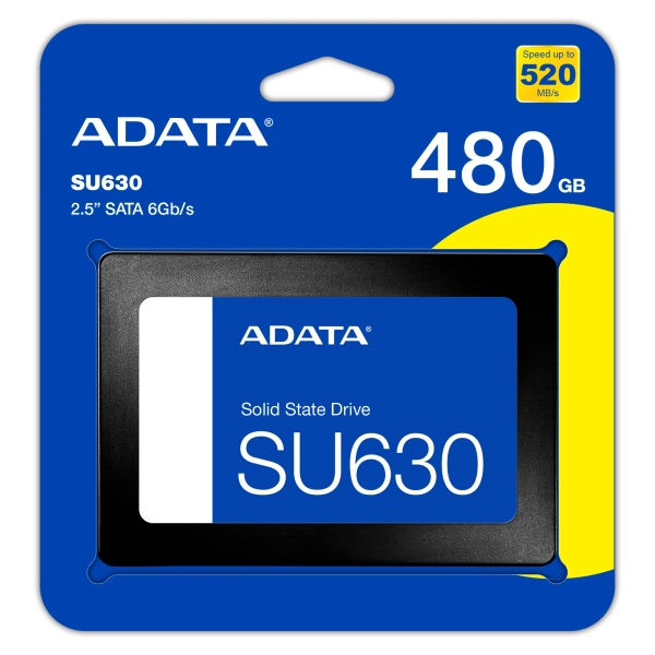 Купить SSD диск ADATA 480GB 2.5" SU630 SATA 3D QLC (ASU630SS-480GQ-R) - фото 6