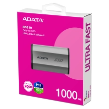Купити SSD диск ADATA SD810 1TB USB 3.2 (SD810-1000G-CSG) silver - фото 6
