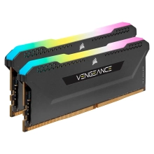 Купити Модуль пам'яті Corsair Vengeance RGB Pro SL Black DDR4-3200 16GB (2x8GB) (CMH16GX4M2E3200C16) - фото 3