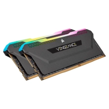 Купить Модуль памяти Corsair Vengeance RGB Pro SL Black DDR4-3200 32GB (2x16GB) (CMH32GX4M2E3200C16) - фото 2
