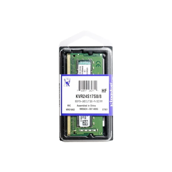 Купити Модуль пам'яті Kingston ValueRAM DDR4-2400 SODIMM 8GB (KVR24S17S8/8) - фото 3
