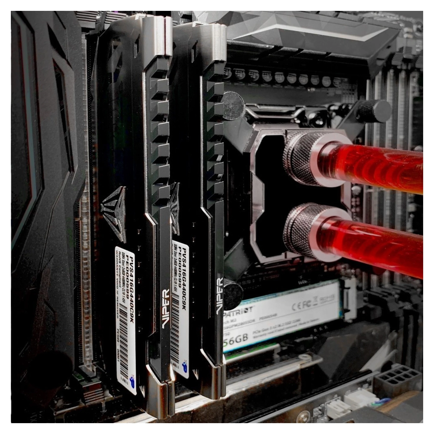 Купити Модуль пам'яті Patriot Viper Steel Gray DDR4-3200 8GB (PVS48G320C6) - фото 6