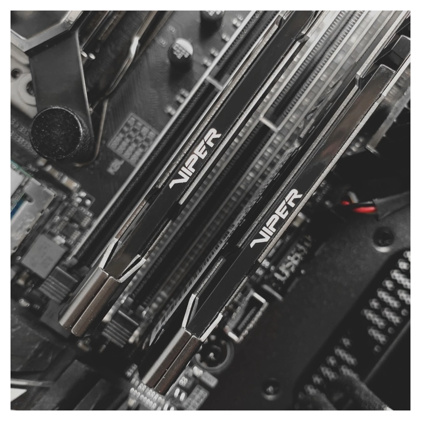 Купити Модуль пам'яті Patriot Viper Steel Gray DDR4-3200 8GB (PVS48G320C6) - фото 7