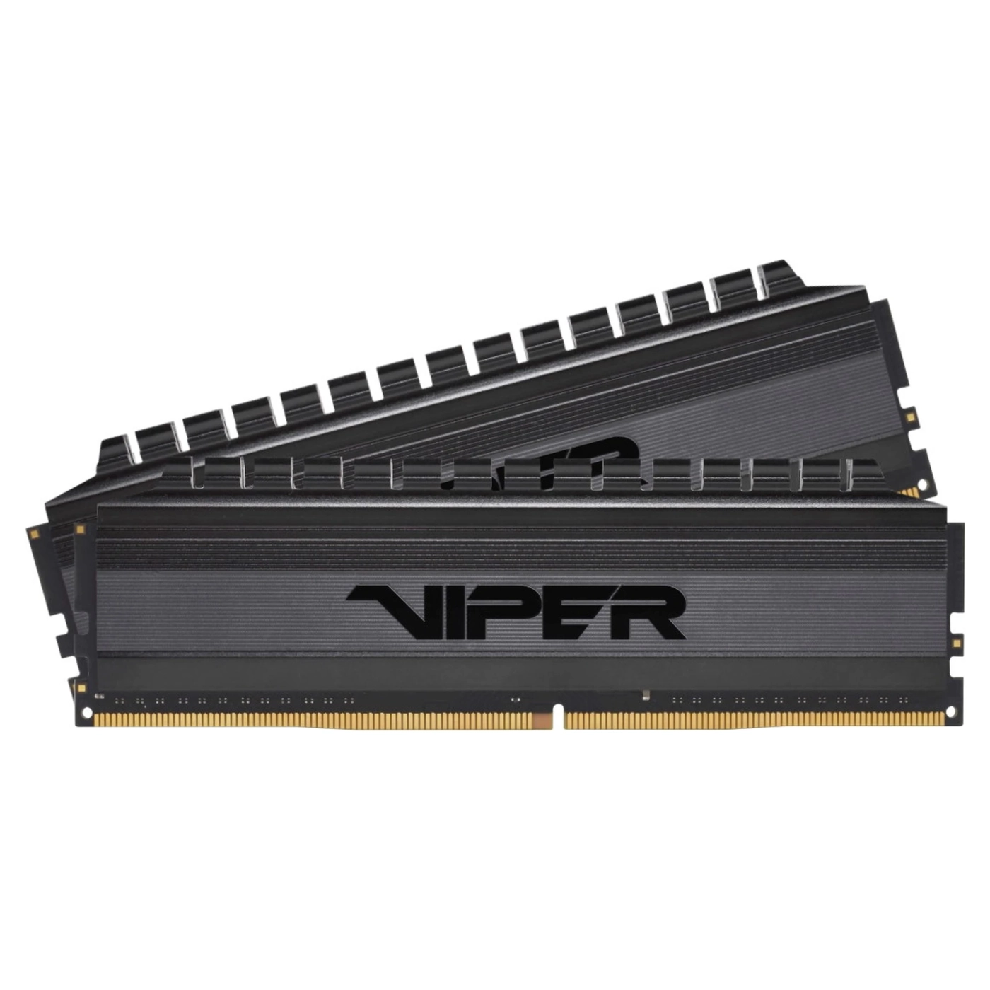 Купити Модуль пам'яті Patriot Viper 4 Blackout DDR4-3000 32GB (2x16GB) (PVB432G300C6K) - фото 1