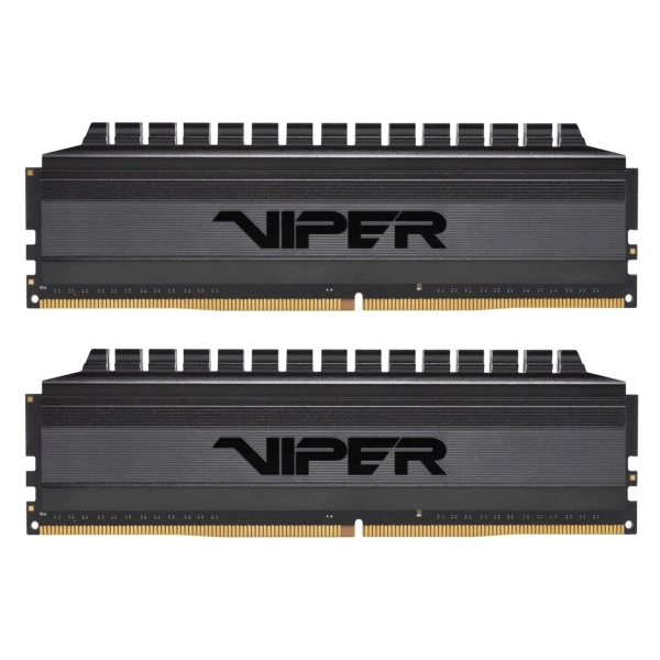 Купити Модуль пам'яті Patriot Viper 4 Blackout DDR4-3000 32GB (2x16GB) (PVB432G300C6K) - фото 3