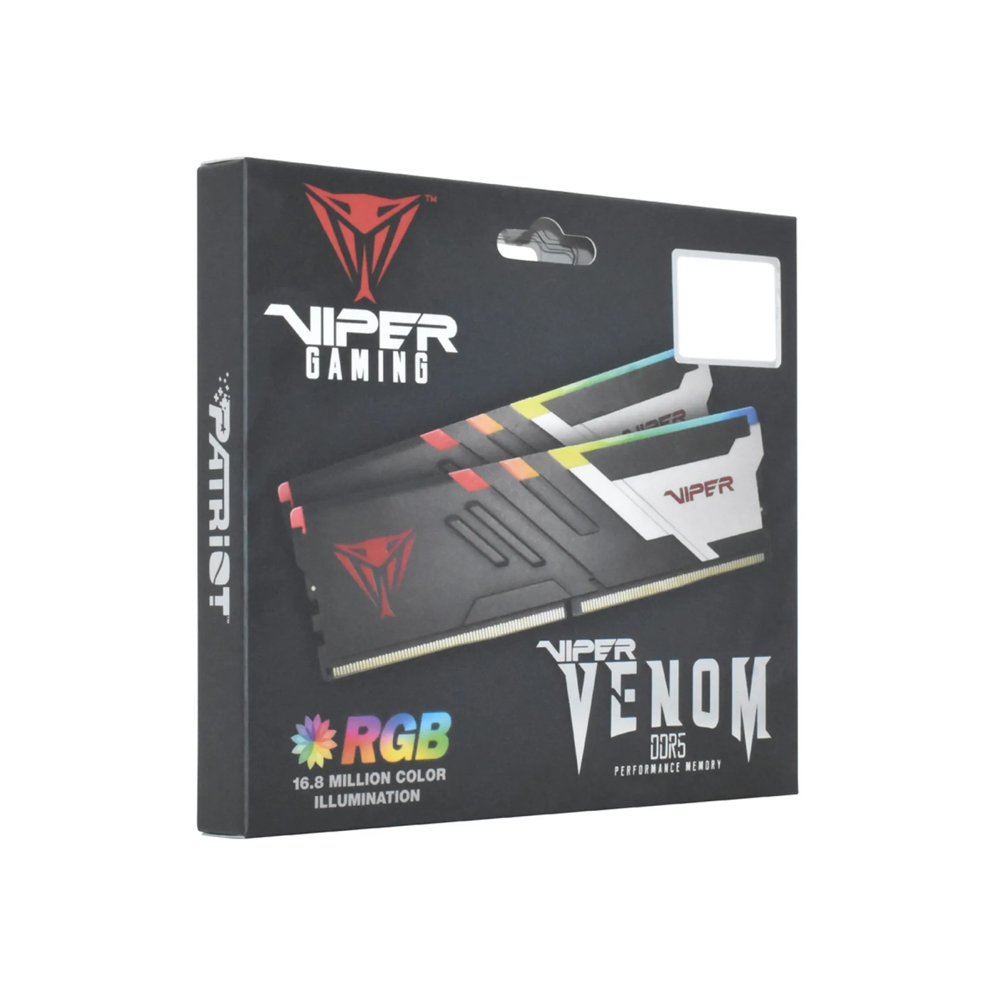 Купить Модуль памяти Patriot Viper Venom RGB DDR5-6600 32GB (2x16GB) (PVVR532G660C34K) - фото 7