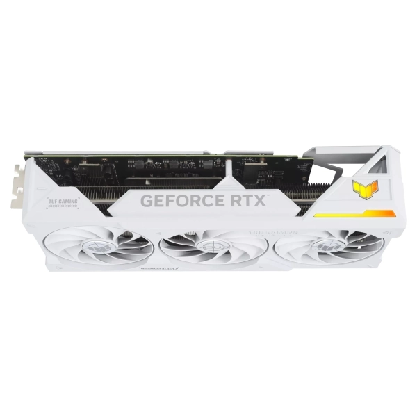 Купити Відеокарта ASUS GeForce RTX4070TI SUPER TUF OC 16Gb BTF WHITE (TUF-RTX4070TIS-O16G-BTF-WHITE) - фото 8