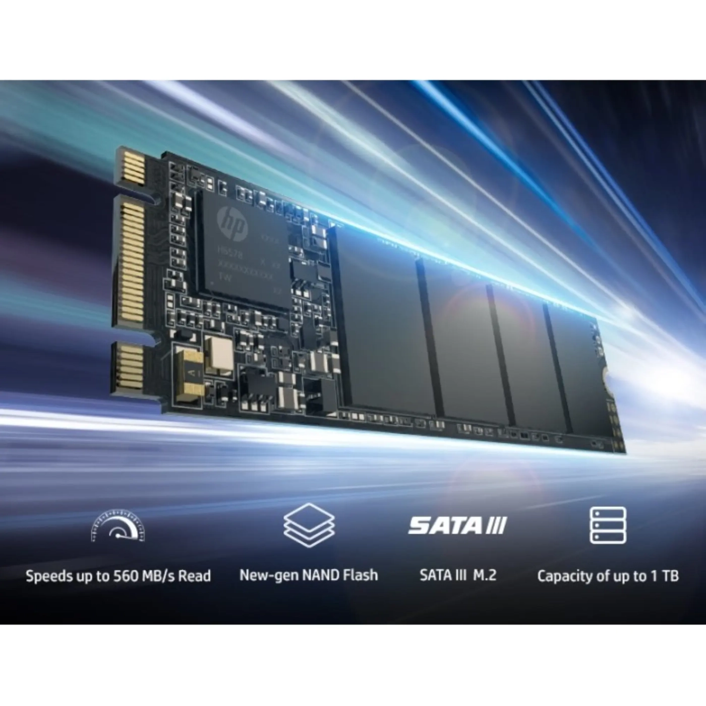 Купить SSD диск HP S750 256GB M.2 (16L55AA) - фото 5