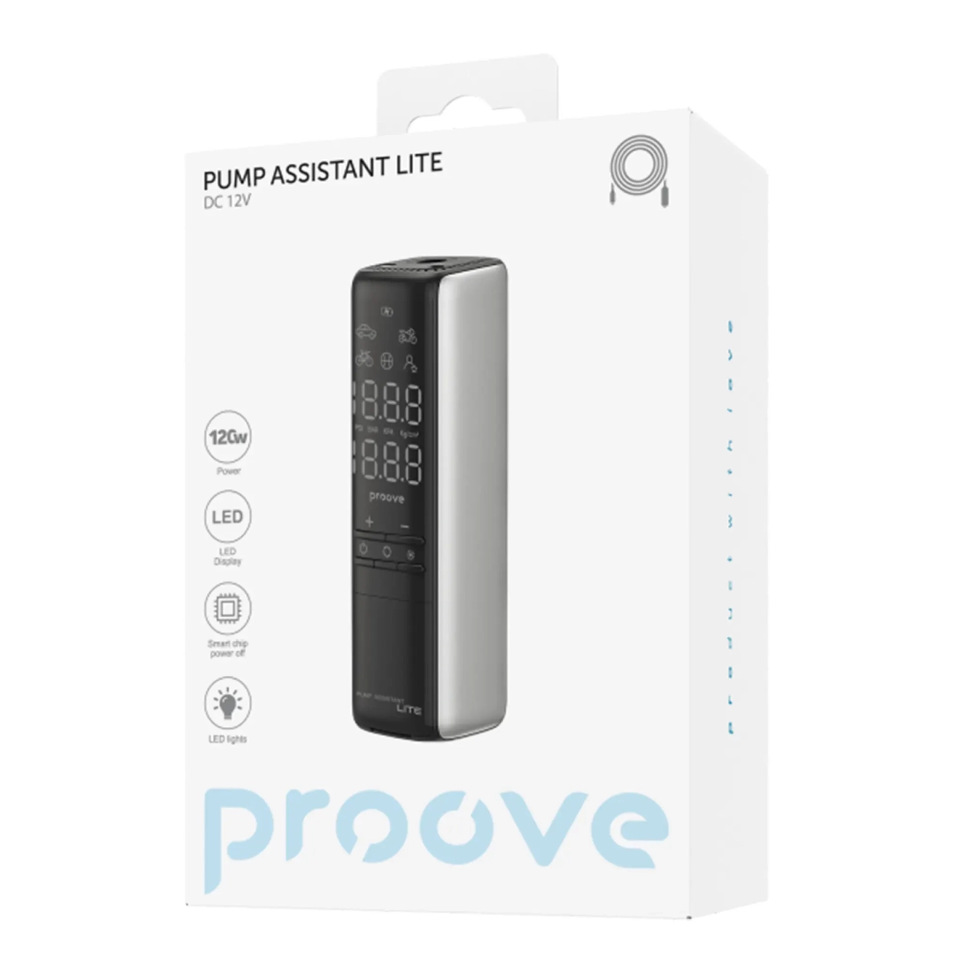 Купить Автомобильный насос Proove Pump Assistant Lite silver (PPAL12010901) - фото 10