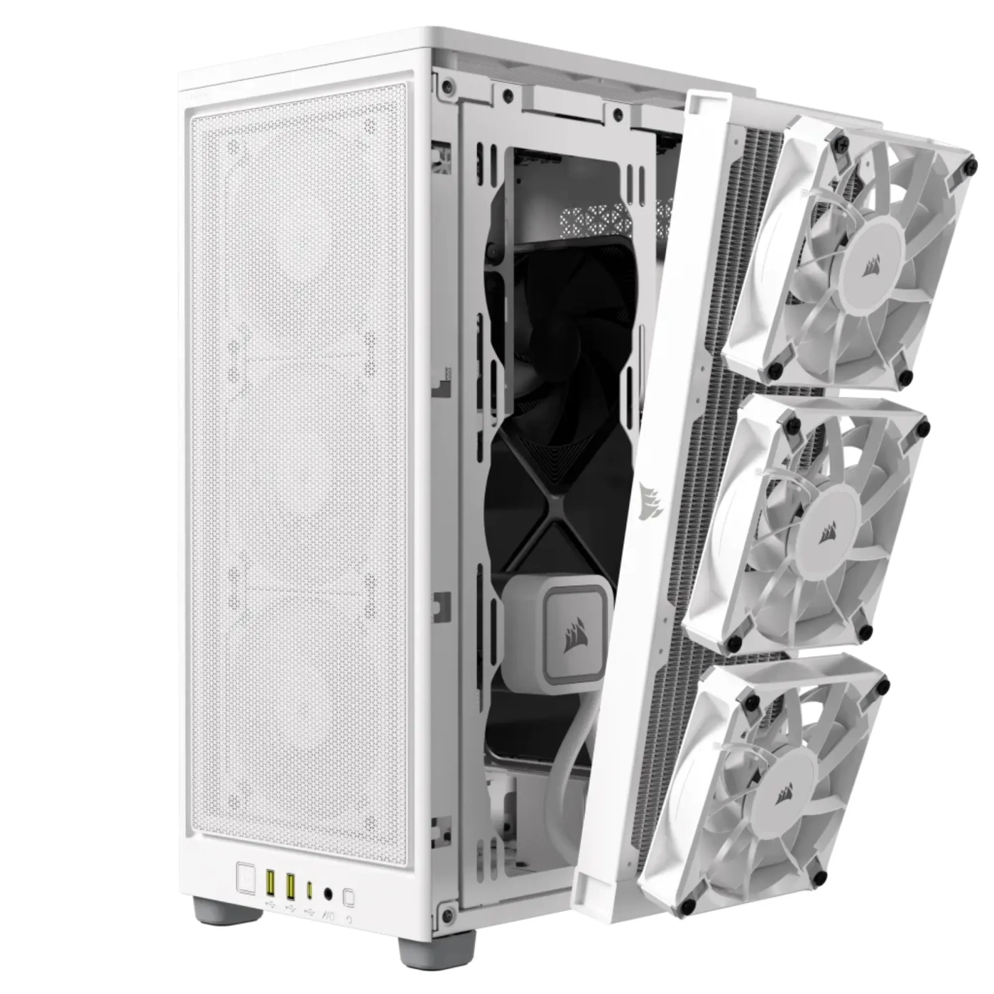Купити Корпус Corsair 2000D Airflow White (CC-9011245-WW) - фото 12