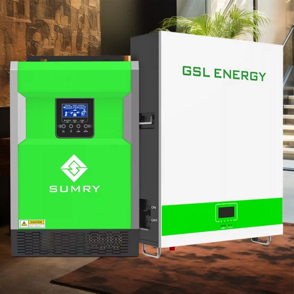 Купить Система хранения энергии SUMRY HGP-5500W-1GS5.1K-LFP-W 5.5kW 5.12kWh 1BAT LiFePO4 6500 циклов - фото 2