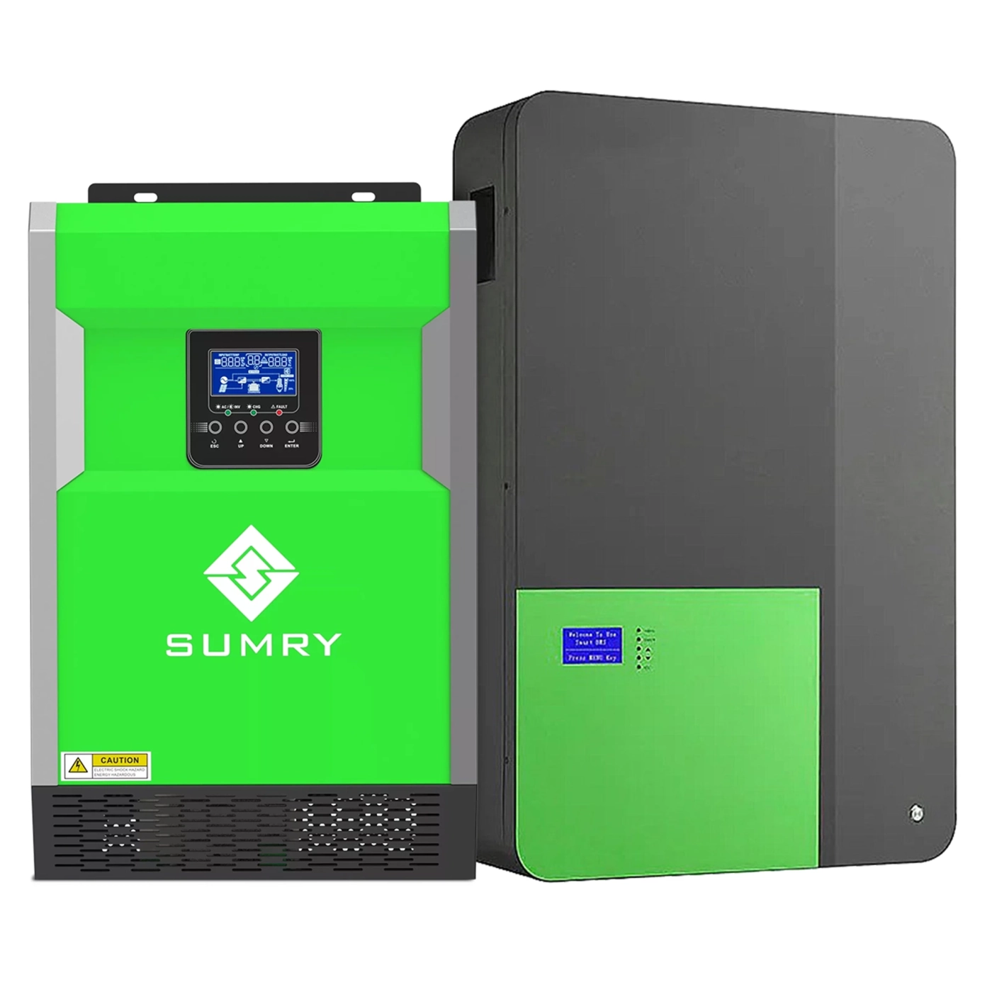 Купити Система зберігання енергії SUMRY HGP-5500W-1SV4.8-LFP-W 5.5kW 4.8kWh 1BAT LiFePO4 4000 циклів - фото 1