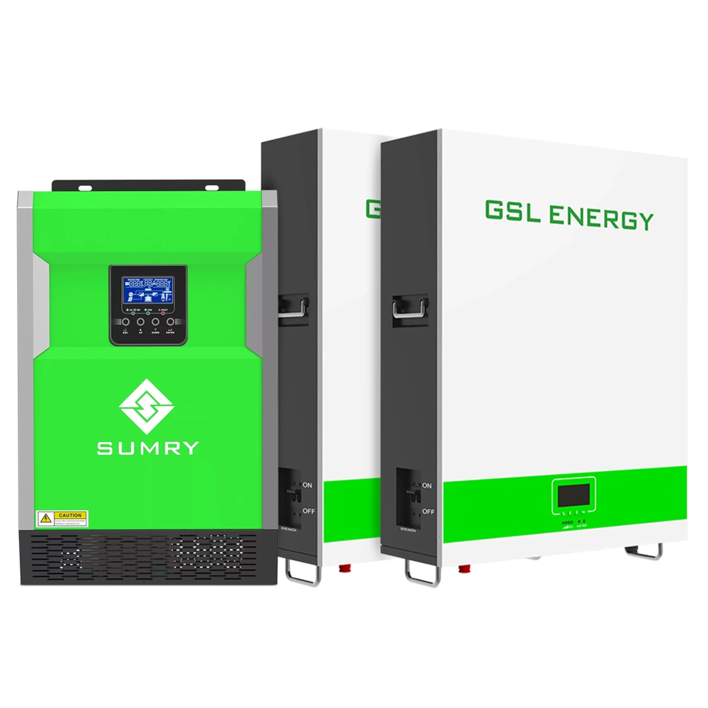 Купити Система зберігання енергії SUMRY HGP-5500W-2GS10.24K-LFP-W 5.5kW 10.24Wh 2BAT LiFePO4 6500 циклів - фото 1