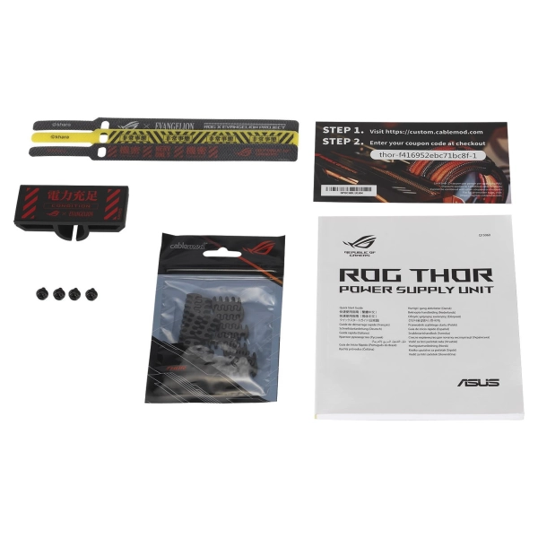 Купить Блок питания ASUS ROG Thor 1000W Platinum II EVA Edition ROG-THOR-1000P2-EVA-GAMING (90YE00L6-B0NA00) - фото 11