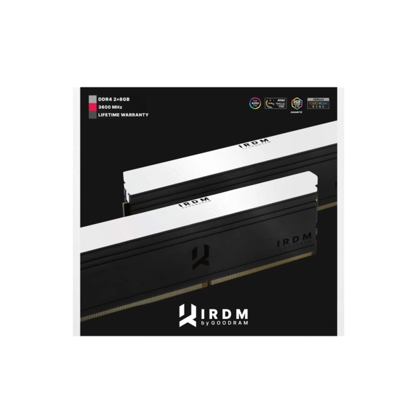 Купить Модуль памяти Goodram IRDM RGB Black DDR4-3600 16GB (2x8GB) (IRG-36D4L18S/16GDC) - фото 9