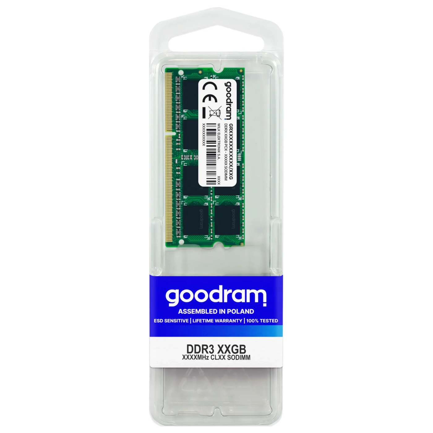Купити Модуль пам'яті Goodram DDR3-1333 SODIMM 8GB (GR1333S364L9/8G) - фото 3