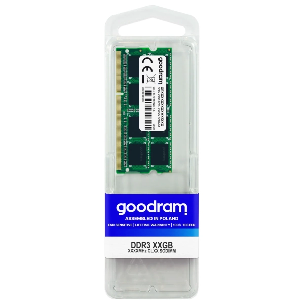 Купити Модуль пам'яті Goodram DDR3-1600 SODIMM 4GB (GR1600S3V64L11/4G) - фото 3
