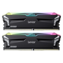 Купить Модуль памяти Lexar ARES RGB Black DDR5-6400 32GB (2x16GB) (LD5EU016G-R6400GDLA) - фото 1