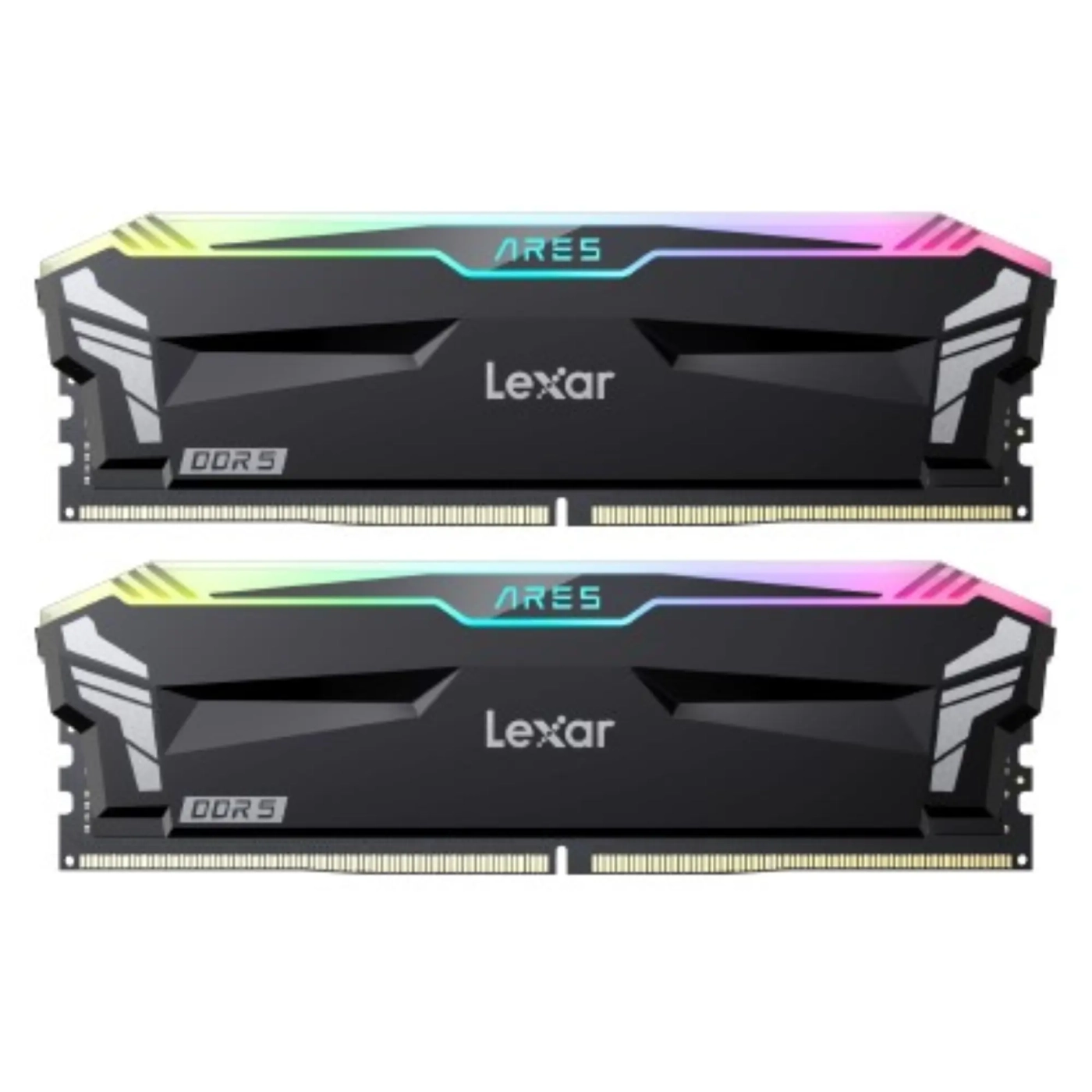 Купить Модуль памяти Lexar ARES RGB Black DDR5-7200 32GB (2x16GB) (LD5U16G68C34LA-RGD) - фото 1