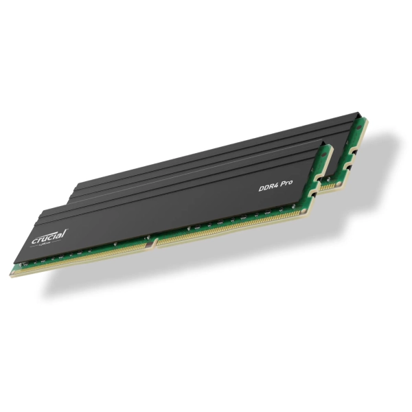 Купить Модуль памяти Crucial Pro DDR4-3200 32GB (2x16GB) (CP2K16G4DFRA32A) - фото 2