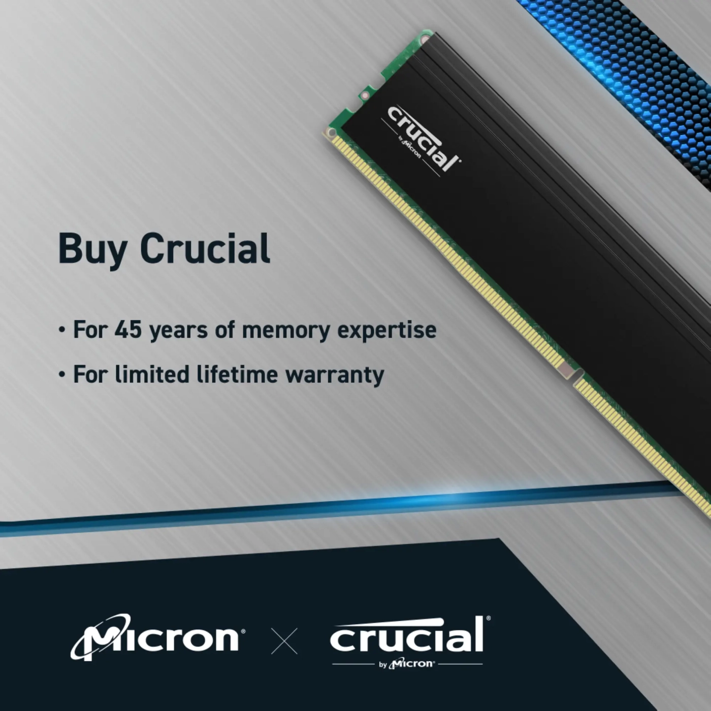 Купить Модуль памяти Crucial Pro DDR4-3200 64GB (2x32GB) (CP2K32G4DFRA32A) - фото 7