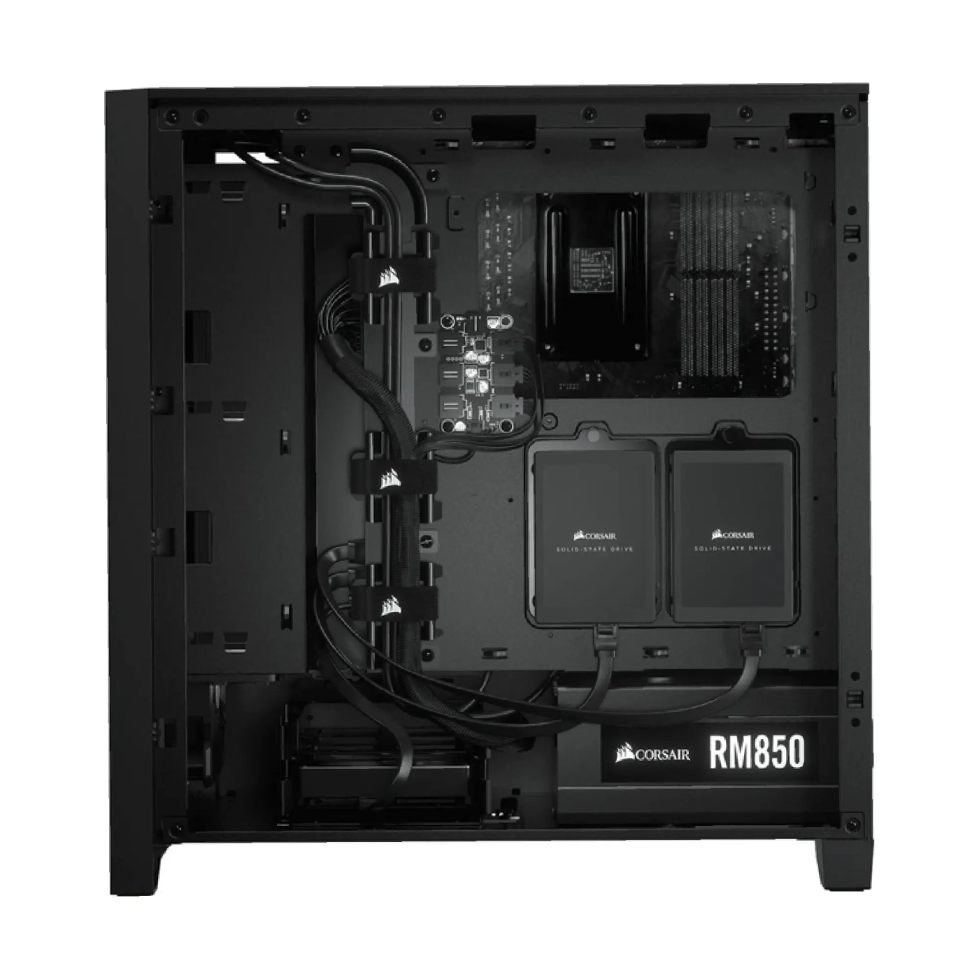 Купити Корпус Corsair 4000D AIRFLOW Tempered Glass Black (CC-9011200-WW) - фото 4