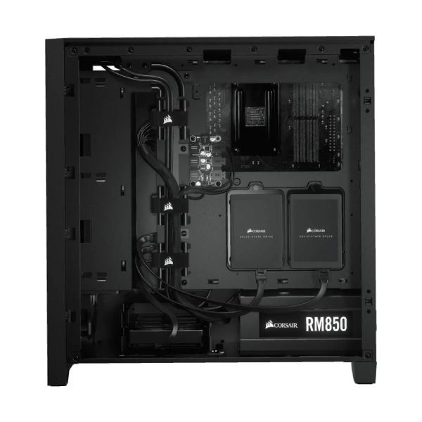Купити Корпус Corsair 4000D AIRFLOW Tempered Glass Black (CC-9011200-WW) - фото 4