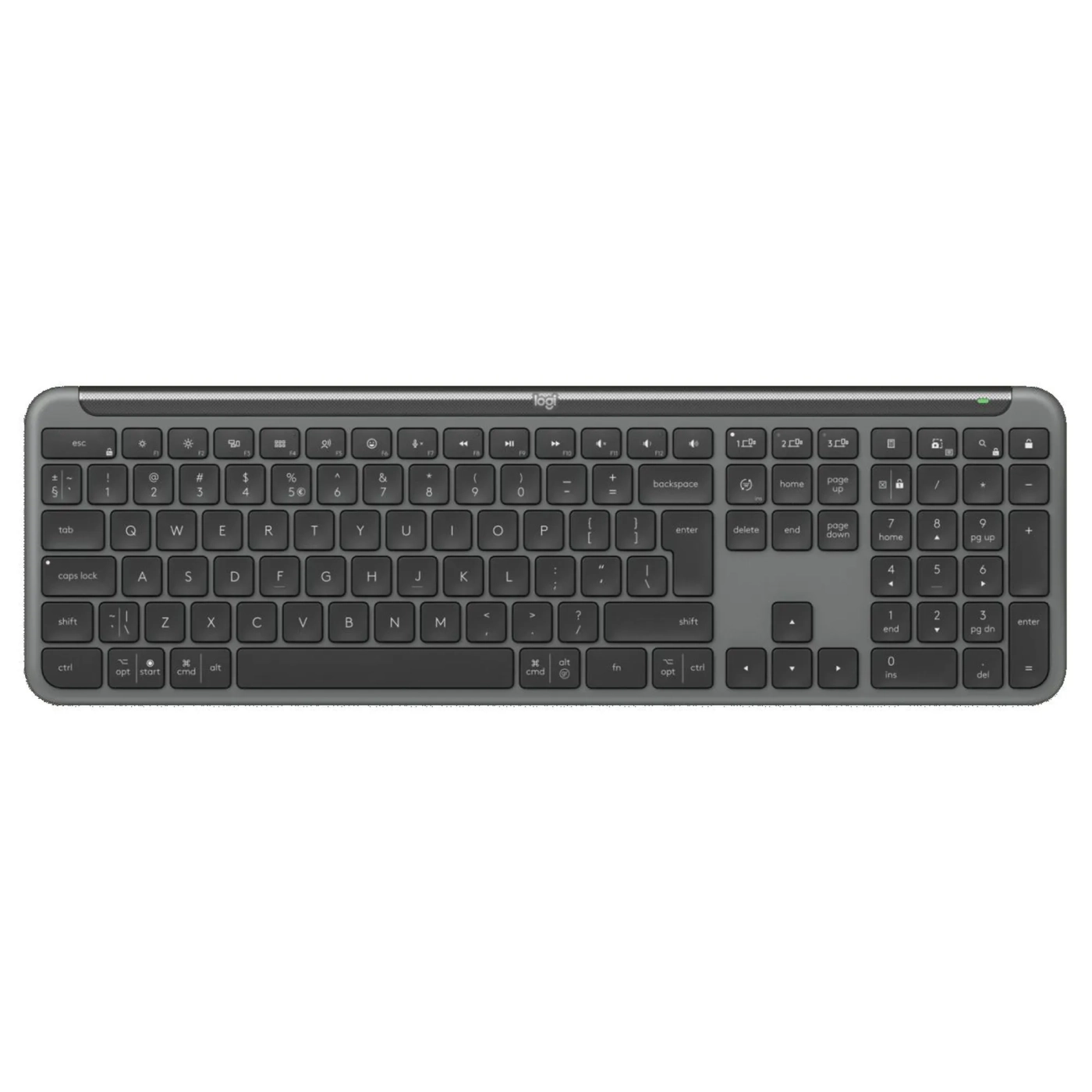 Купити Комплект клавіатура та миша Logitech Signature Slim Combo MK950 for Business Graphite (920-012508) - фото 3