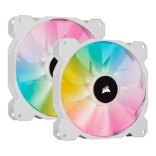Купити Вентилятор Corsair iCUE SP140 RGB ELITE Performance Dual Fan Kit White (CO-9050139-WW) - фото 1