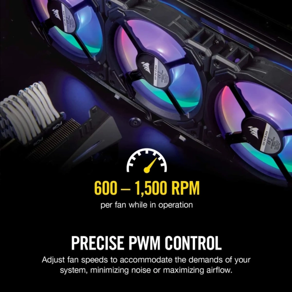 Купити Вентилятор Corsair LL140 RGB PWM Dual Fan Kit (CO-9050074-WW) - фото 6