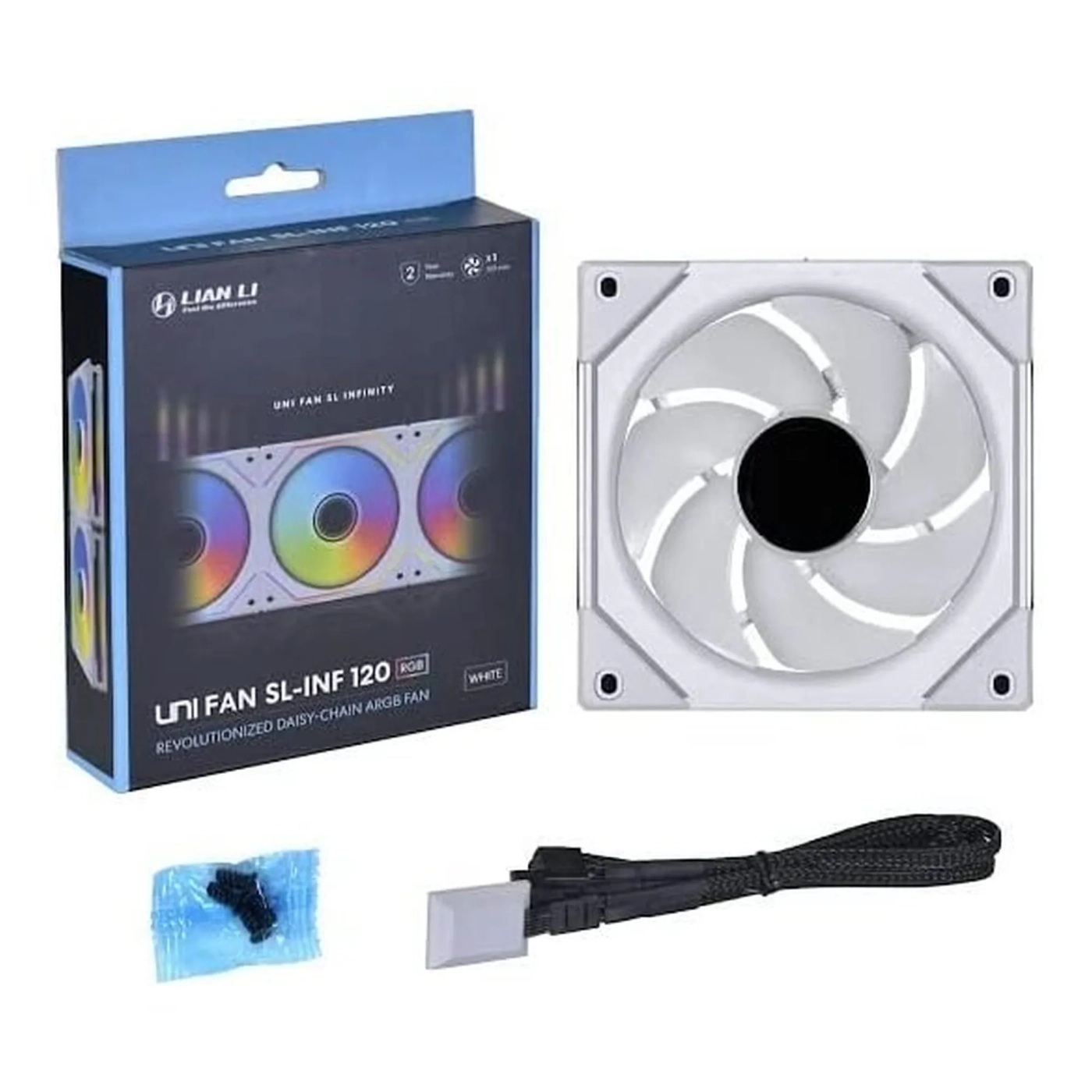 Купить Вентилятор Lian Li Uni Fan IN 120-1 Single White (G99.12SLIN1W.00) - фото 4