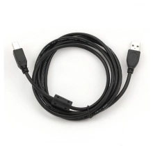 Купити Кабель Cablexpert CCF-USB2-AMBM-6, преміум якість USB 2.0 A-тато/B-тато, 1.8 м, з феритовими серцевиною - фото 3
