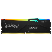 Купить Модуль памяти Kingston Fury Beast RGB Black DDR5-5200 16GB (2x8GB) (KF552C36BBEAK2-16) - фото 2