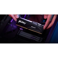 Купить Модуль памяти Kingston Fury Beast RGB Black DDR5-5200 16GB (2x8GB) (KF552C36BBEAK2-16) - фото 11
