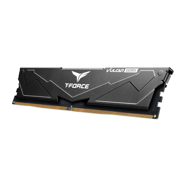 Купити Модуль пам'яті Team T-Force Vulcan Black DDR5-6000 32GB (2x16GB) (FLBD532G6000HC38ADC01) - фото 4