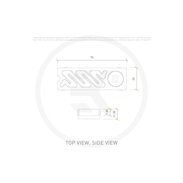 Купить Радиатор для SSD EKWB EK-Quantum Convection M.2 NVMe - Black (3831109894606) - фото 5