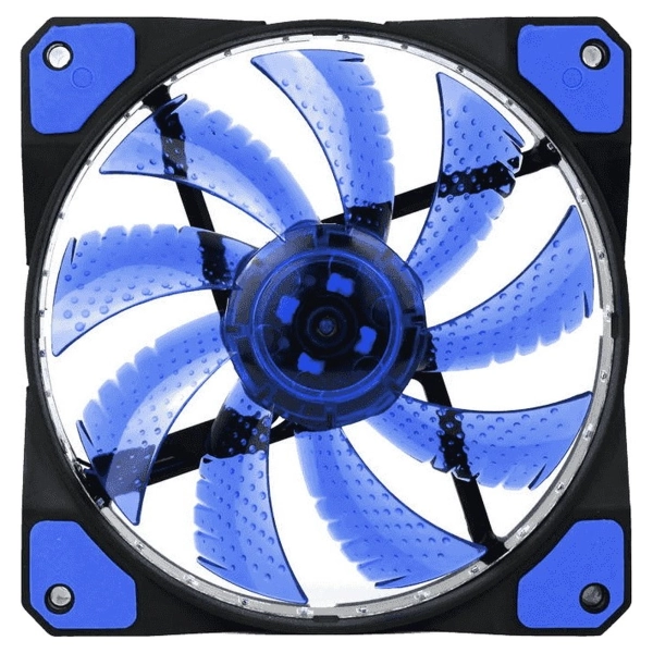 Купить Процессорный кулер GAMEMAX GMX-AF12B 15 Blue LED 3pin+MOLEX - фото 2