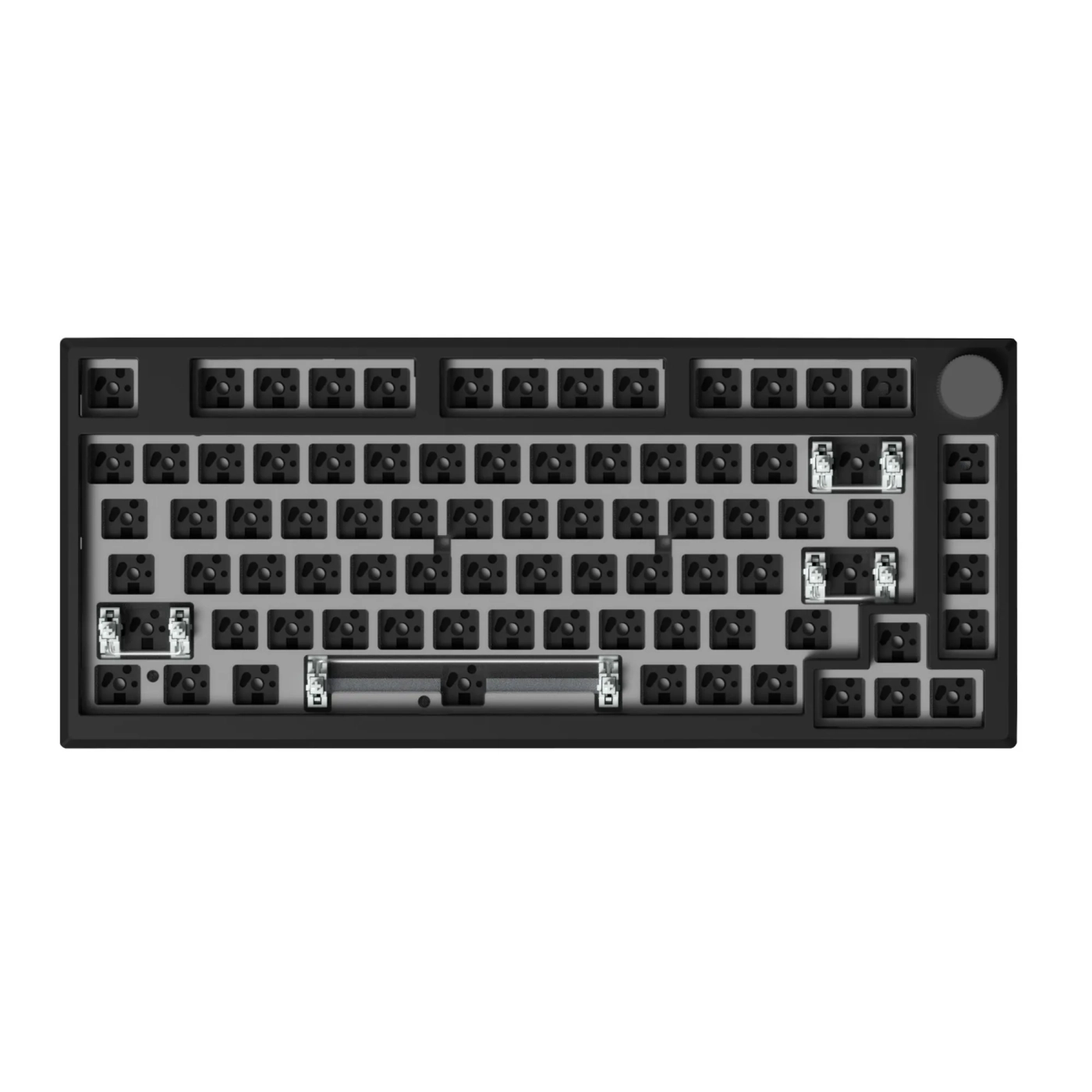Купить Клавиатура FL ESPORTS DIY-barebone MK750 Black Three-Mode (MK750-7980) - фото 1