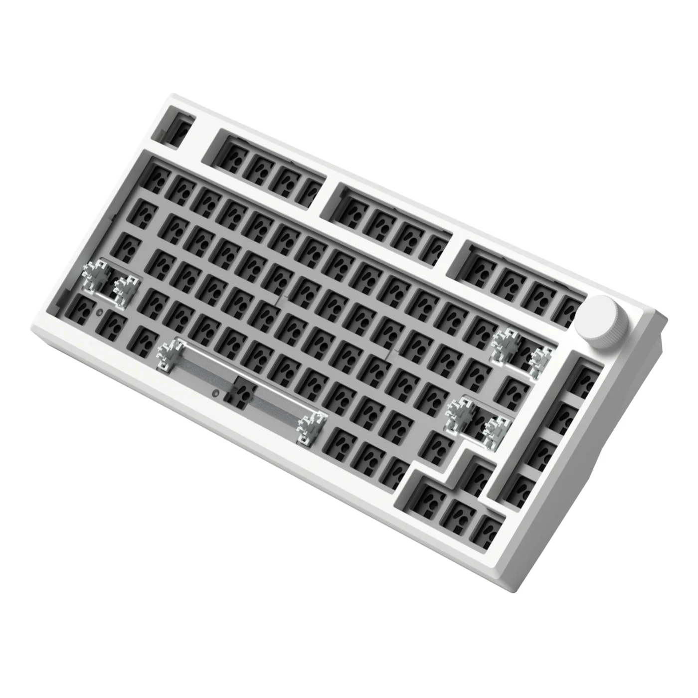 Купити Клавіатура FL ESPORTS DIY-barebone MK750 White Three-Mode (MK750-4247) - фото 2