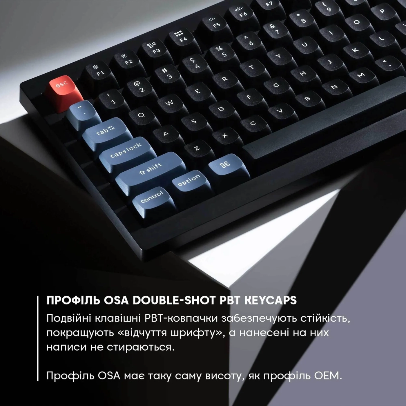 Купить Клавиатура Keychron V1 RGB Frosted Black (V1A2_Keychron) - фото 6