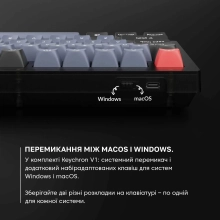 Купить Клавиатура Keychron V1 RGB Frosted Black (V1A2_Keychron) - фото 7
