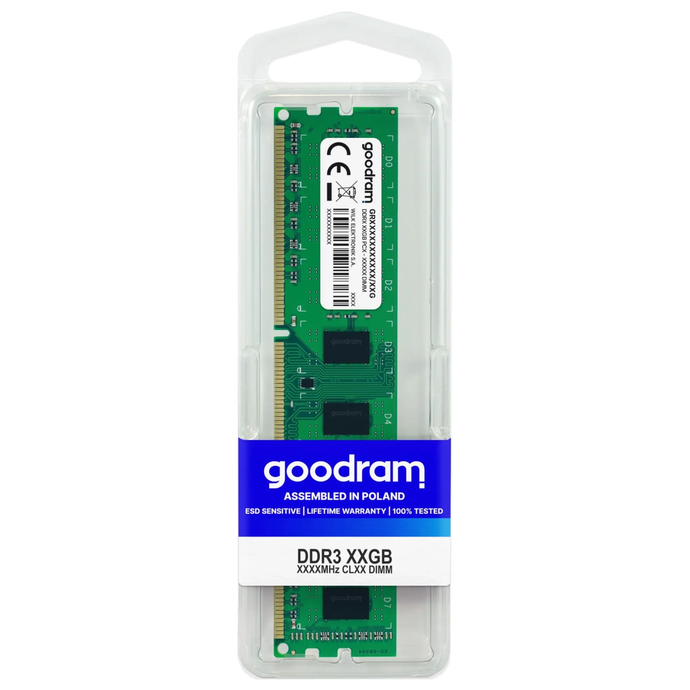 Купить Модуль памяти Goodram DDR3-1600 8GB (GR1600D364L11/8G) - фото 3