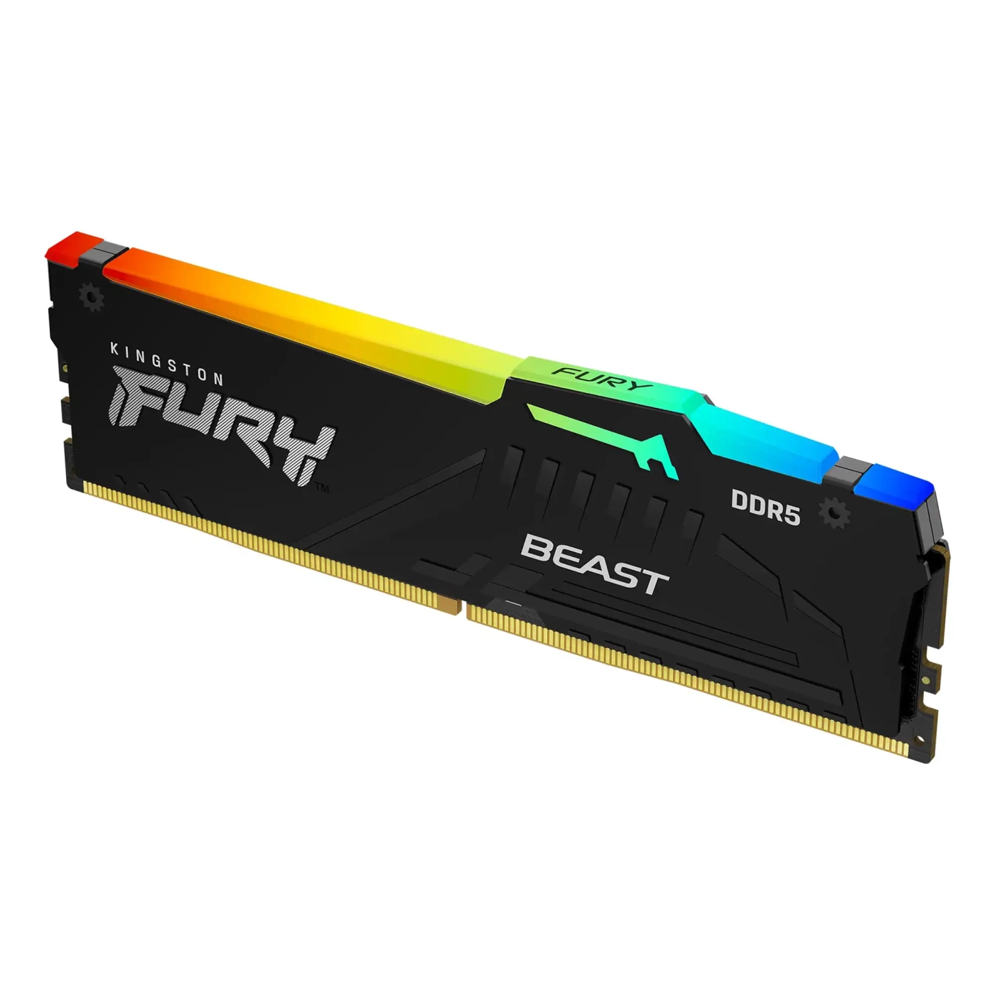 Купить Модуль памяти Kingston Fury Beast Black RGB DDR5-6000 32GB (2x16GB) (KF560C30BBAK2-32) - фото 3