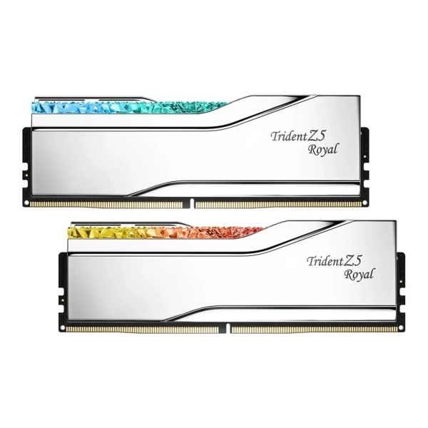 Купить Модуль памяти G.Skill Trident Z5 Royal Silver DDR5-6400 32GB (2x16GB) (F5-6400J3239G16GX2-TR5S) - фото 2