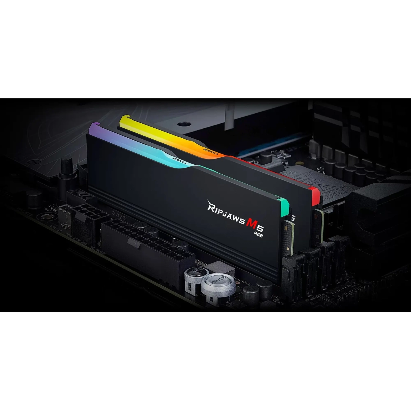 Купить Модуль памяти G.Skill Ripjaws M5 RGB Black DDR5-5200 32GB (2x16GB) (F5-5200J4040A16GX2-RM5RK) - фото 5