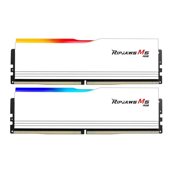 Купить Модуль памяти G.Skill Ripjaws M5 RGB White DDR5-6000 64GB (2x32GB) (F5-6000J3238G32GX2-RM5RW) - фото 2