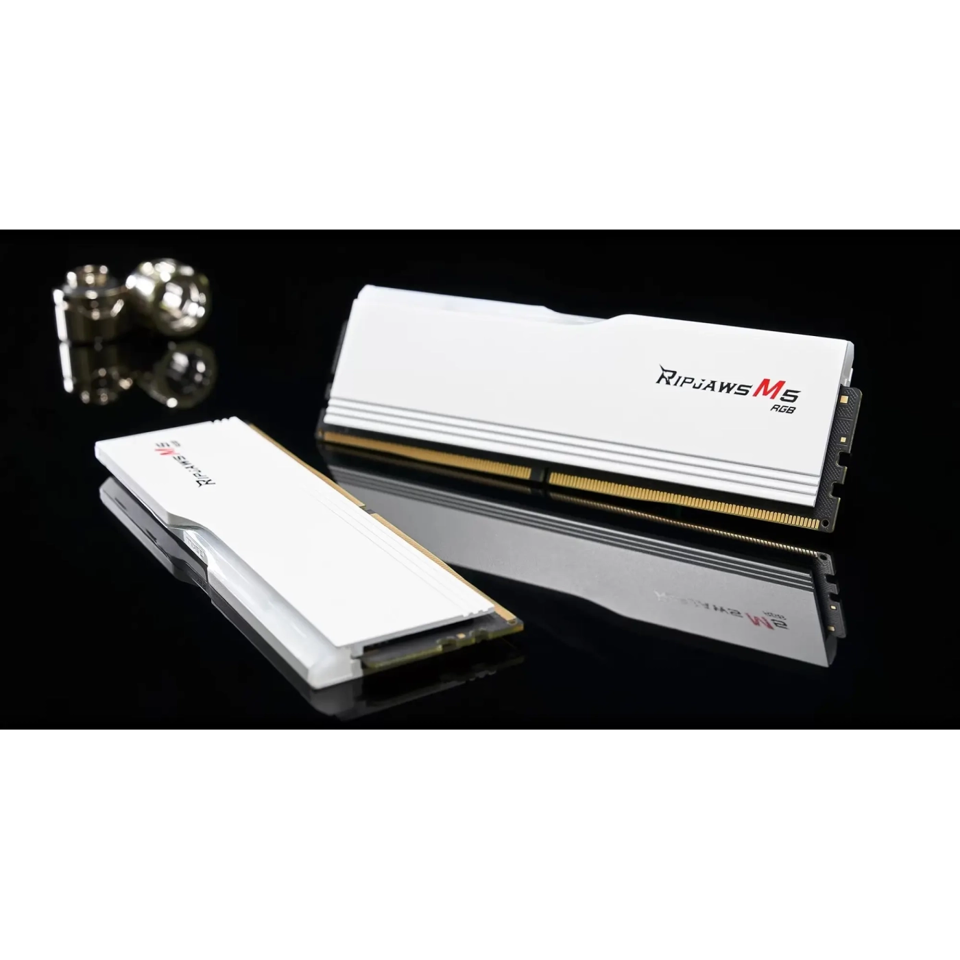 Купить Модуль памяти G.Skill Ripjaws M5 RGB White DDR5-6400 64GB (2x32GB) (F5-6400J3239G32GX2-RM5RW) - фото 4