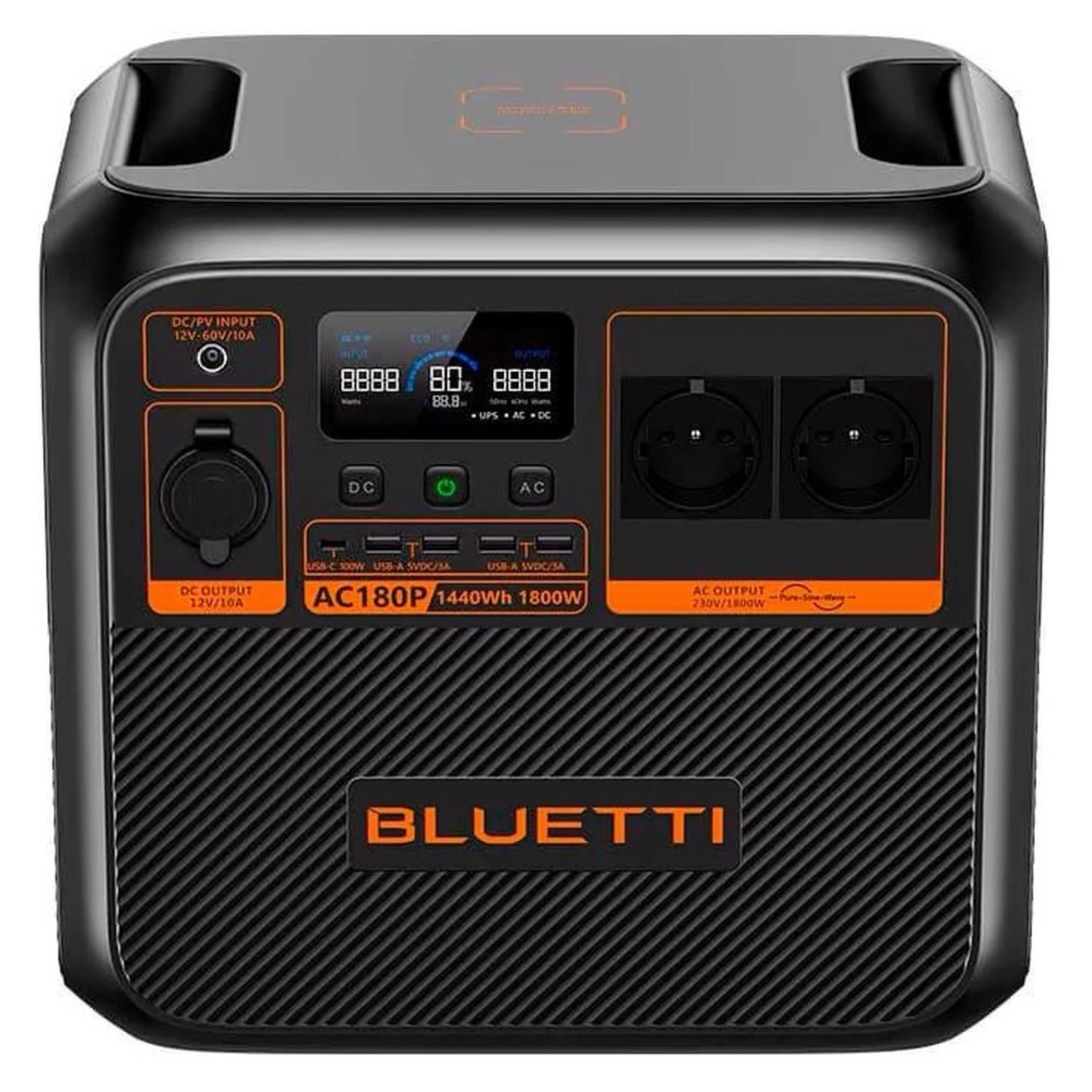 Купити Зарядна станція BLUETTI AC180P Solar Portable Power Station 1800W 1440Wh - фото 4